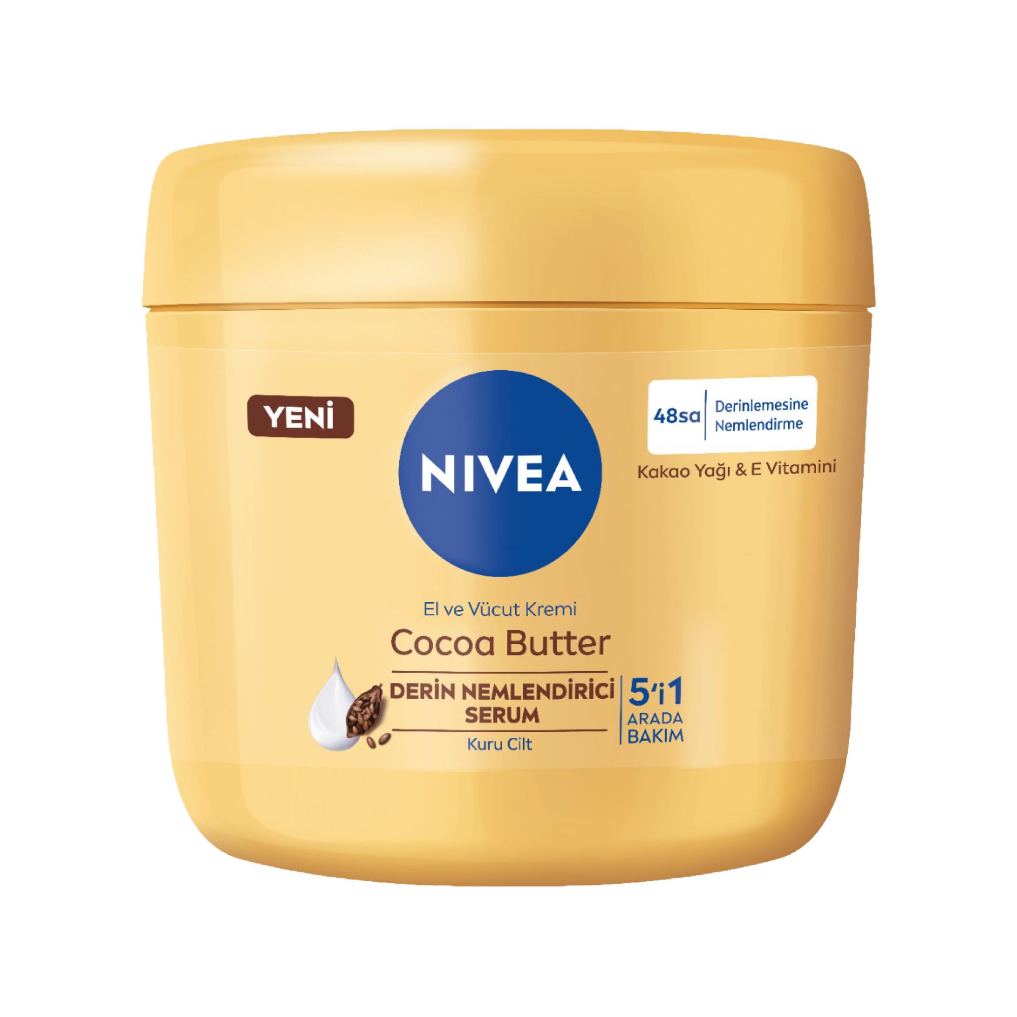 Nivea El ve Vücut Kremi Cocoa Butter 5i 1 Arada Bakım 400 ml