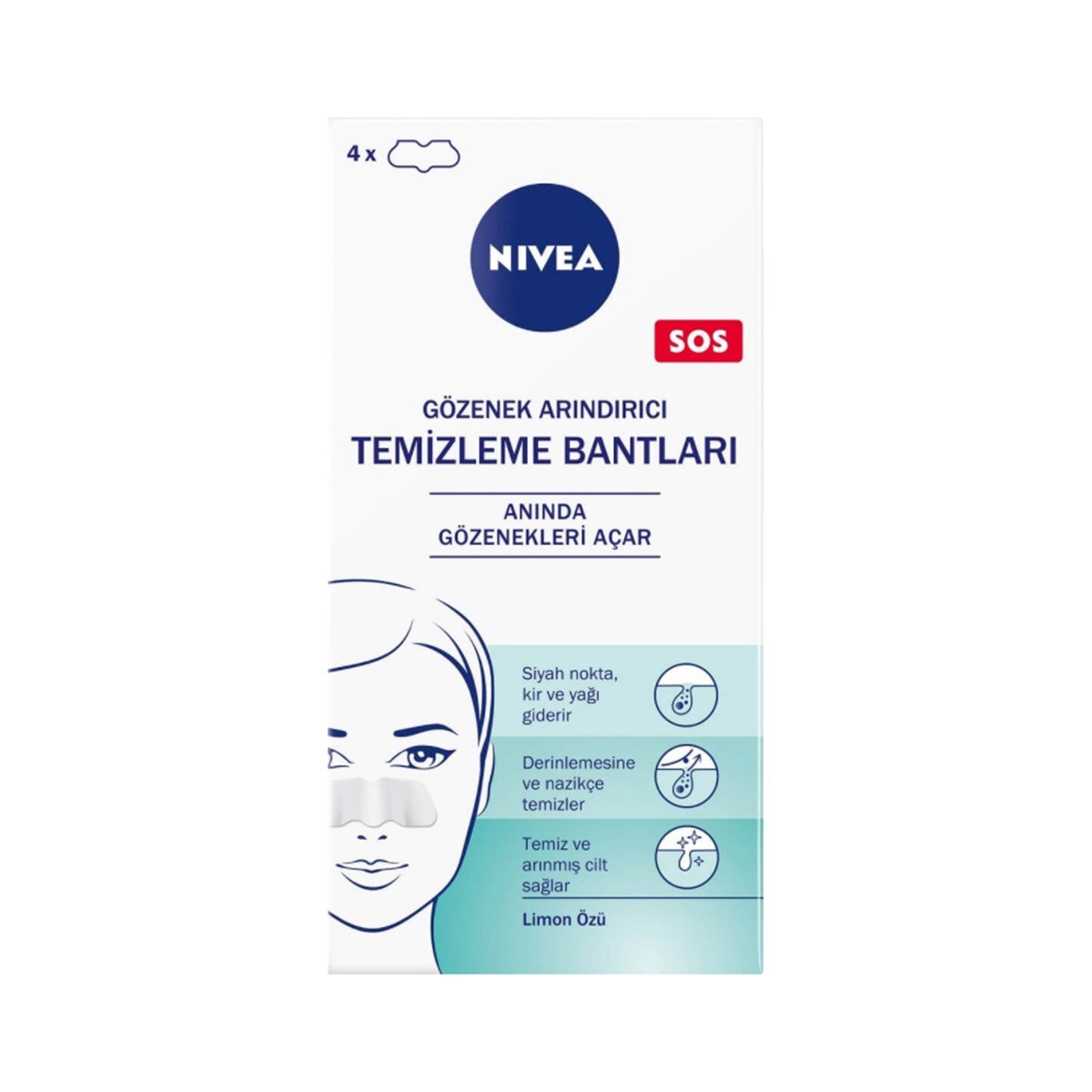Nivea Gözenek Arındırıcı Temizlik Bantı 