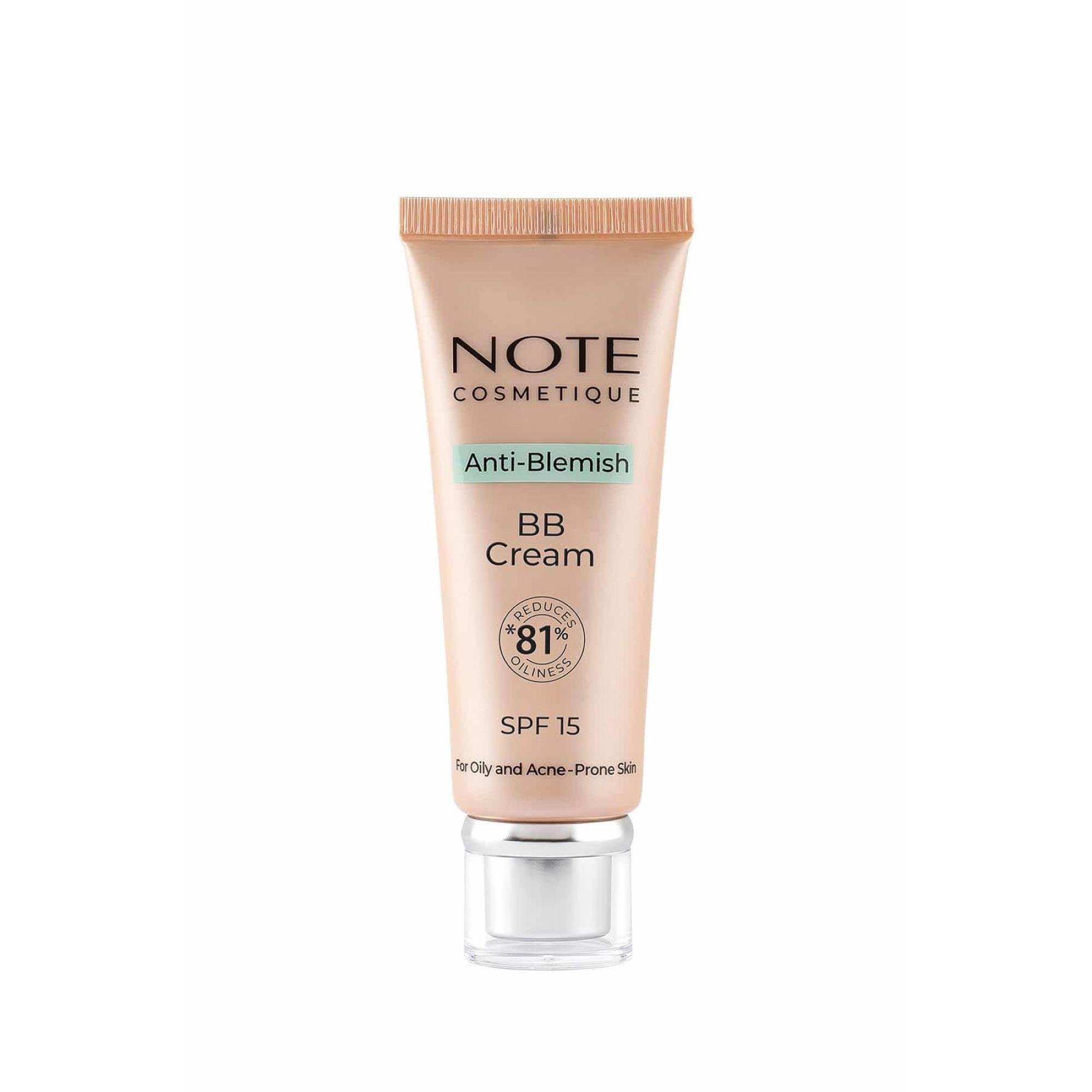 Note Anti - Blemish BB Cream - Akneye Yatkın Ciltler 02 Light Beige