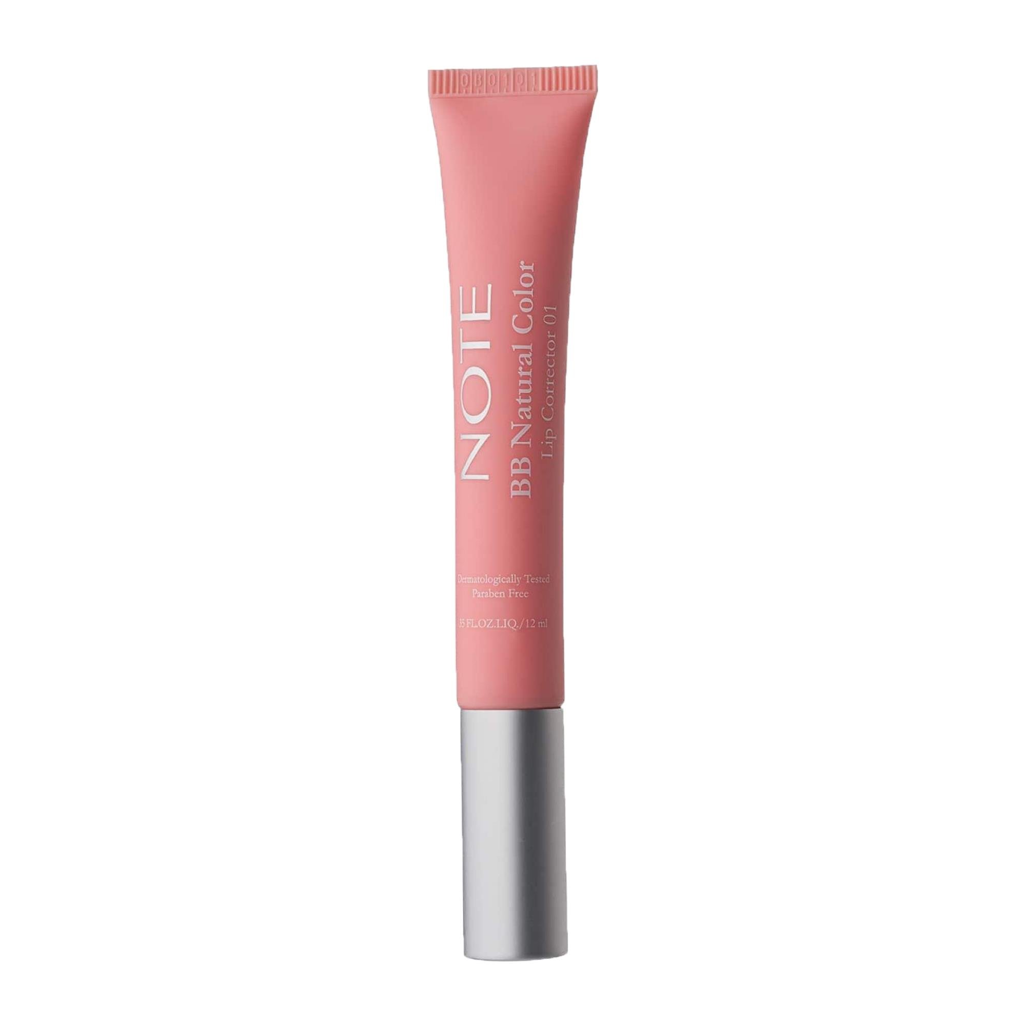Note BB Lip Corrector Renk Eşitleyici Dudak Parlatıcısı Şeffaf 01
