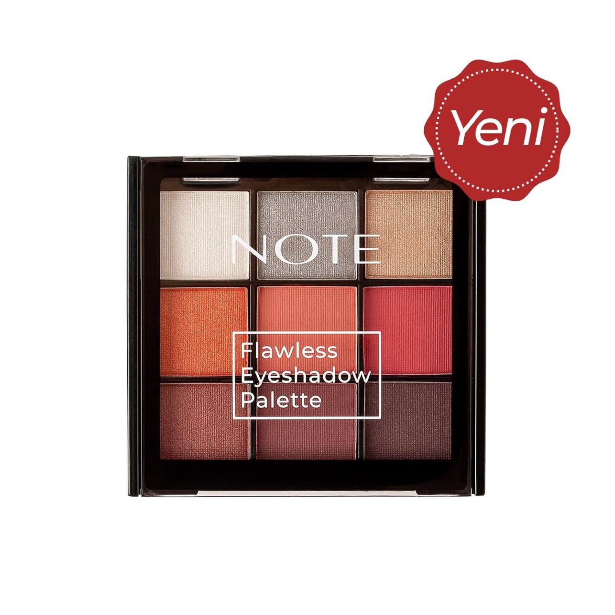 Note Flawless Eyeshadow Palette Göz Farı 02 Romantic Date 