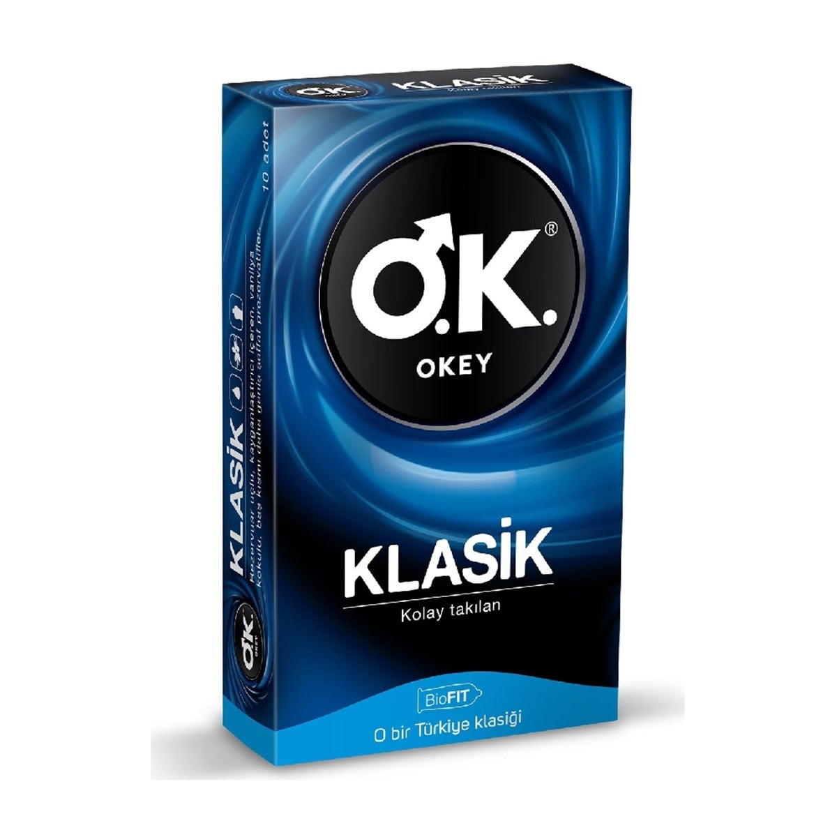 Okey Klasik Prezervatif 10'lu
