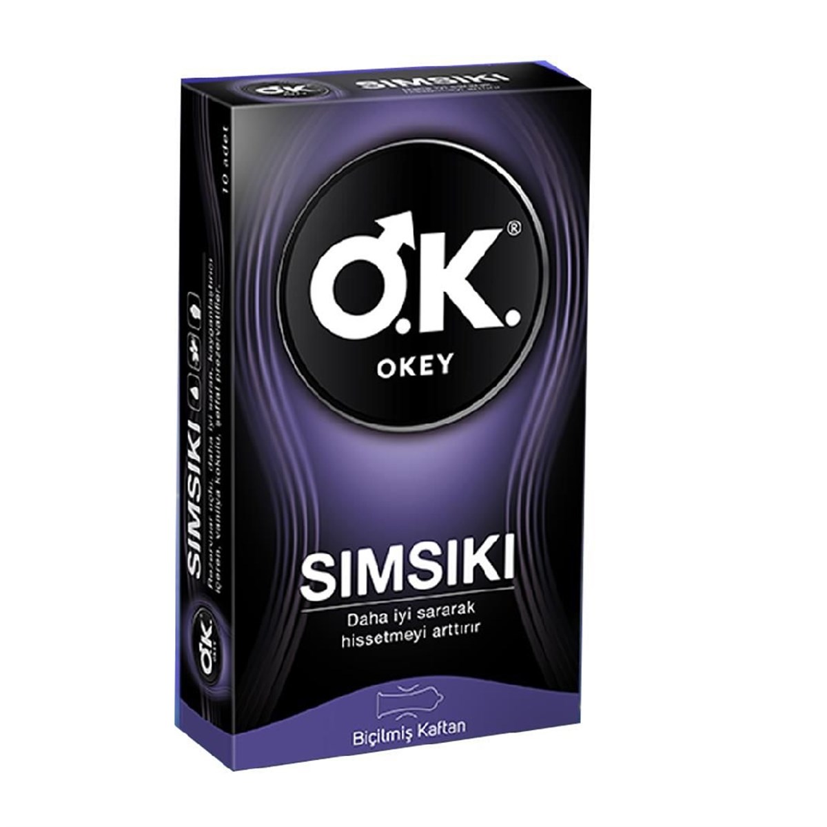 Okey Sımsıkı Prezervatif 10'lu