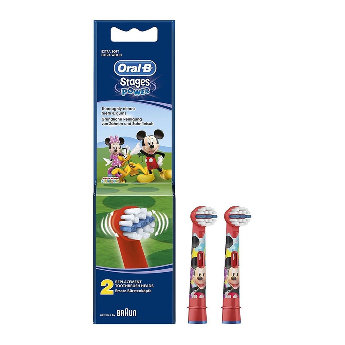 Oral-B Stages Power Diş Fırçası Yedek Başlığı Çocuk 