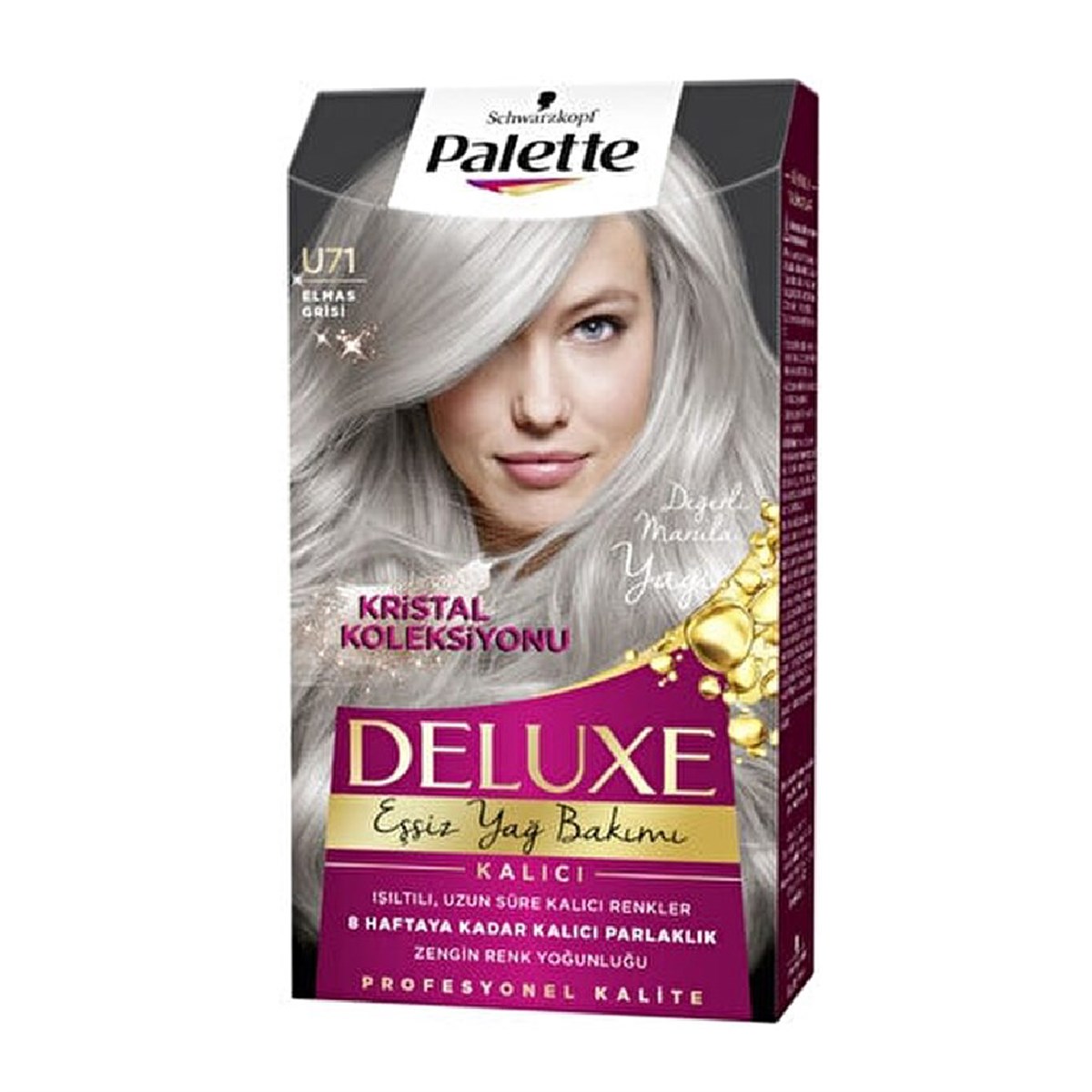 Palette Deluxe Set Boya Kristal Koleksiyonu Elmas Grisi U71