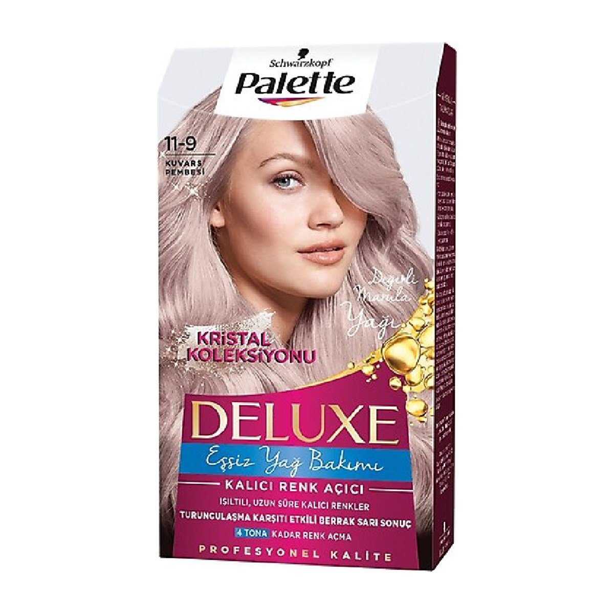 Palette Deluxe Set BoyaKristal Koleksiyonu Kuvars Pembesi 11-9