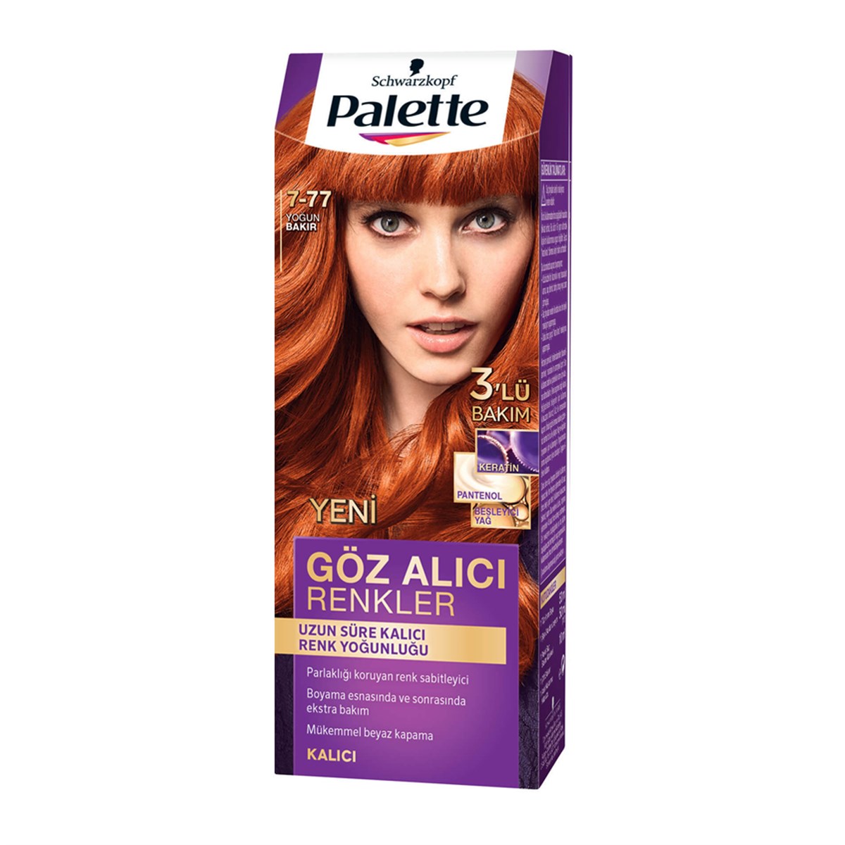 Palette Göz Alıcı Renkler 7-77 Yoğun Bakır