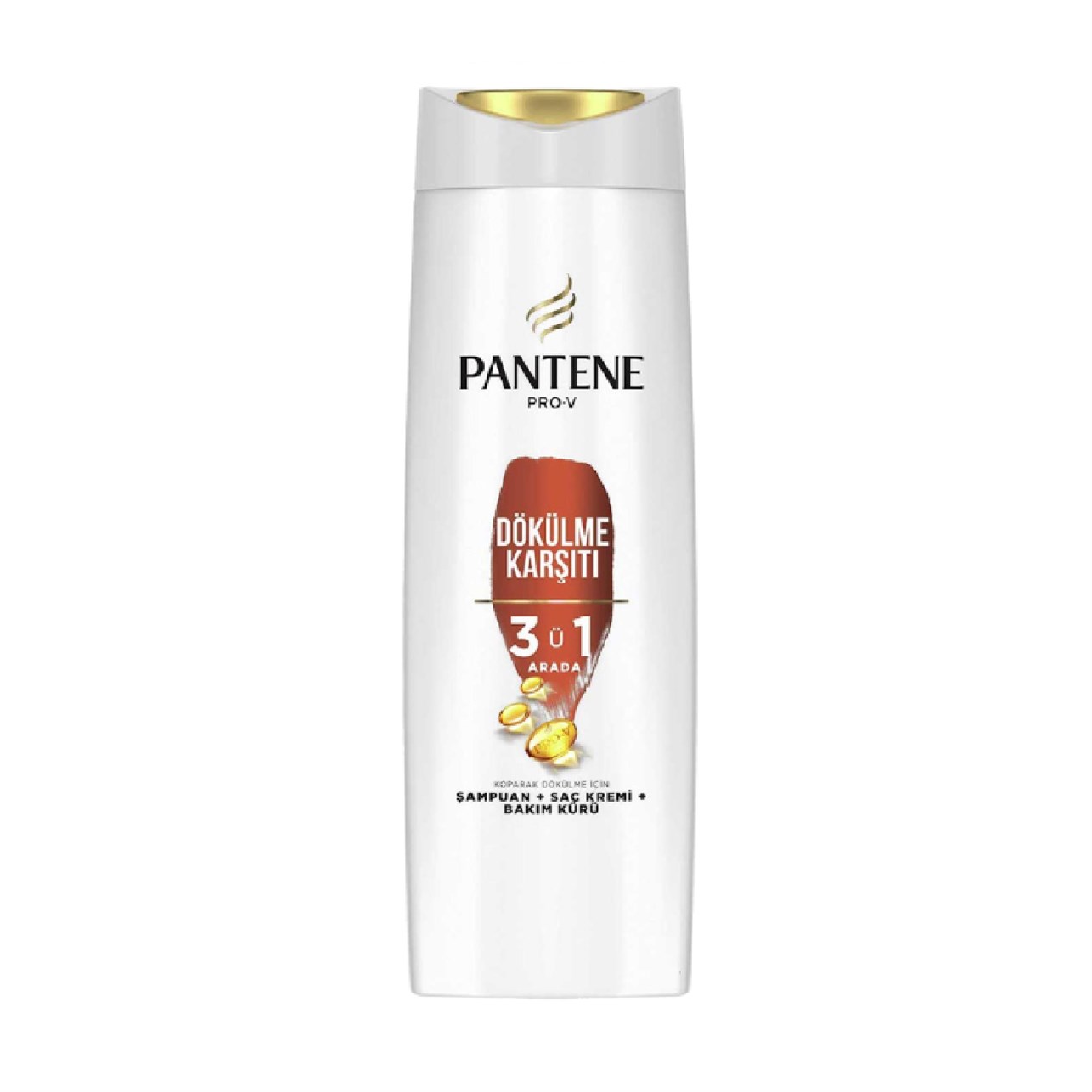 Pantene Şampuan Dökülme Karşıtı 3'ü1 Arada Koparak Dökülme 350ml