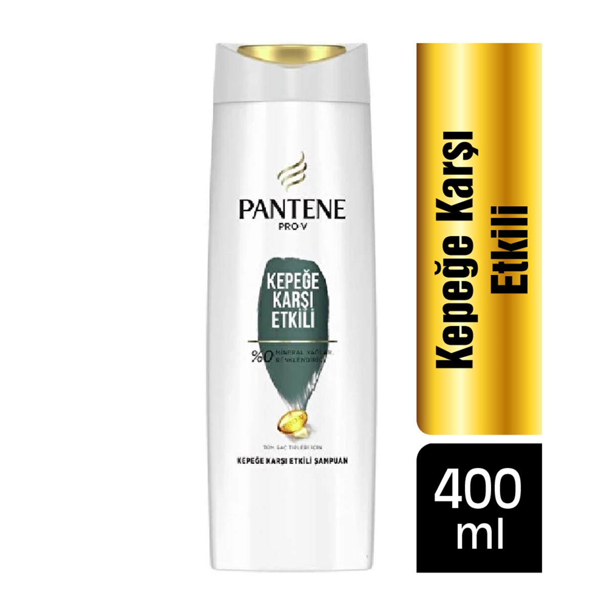 Pantene Şampuan Kepeğe Karşı Etkili Tüm Saç Tipleri 400ml - Platin