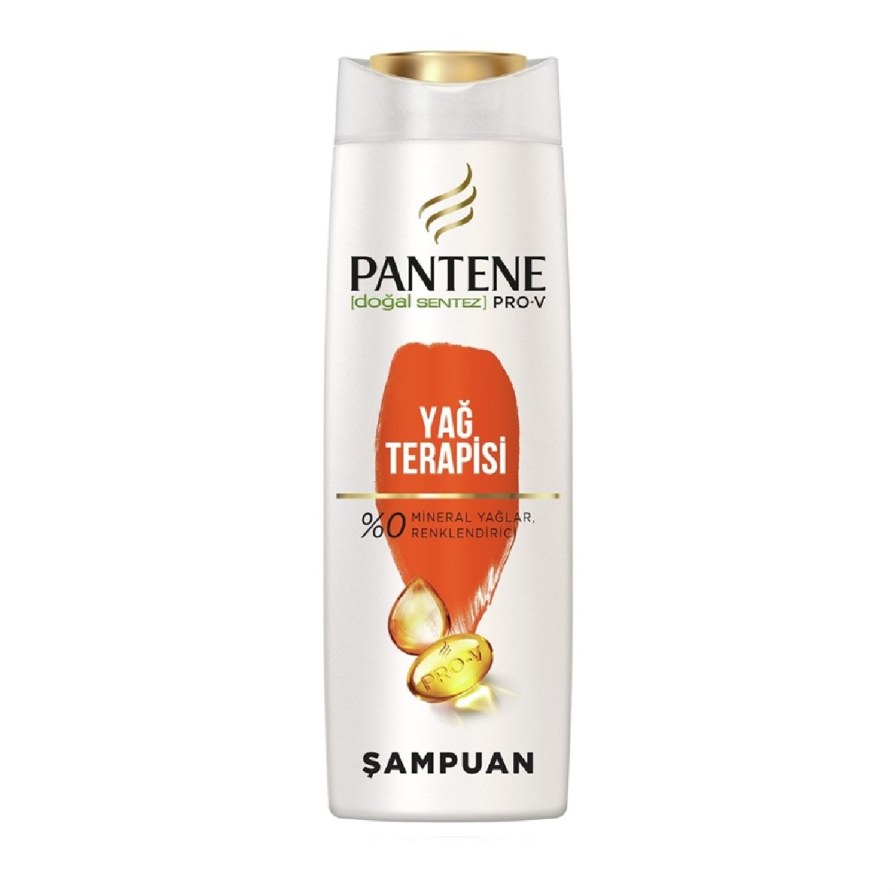 Pantene Şampuan Yağ Terapisi Zayıf ve Yıpranmış Saçlar 350ml