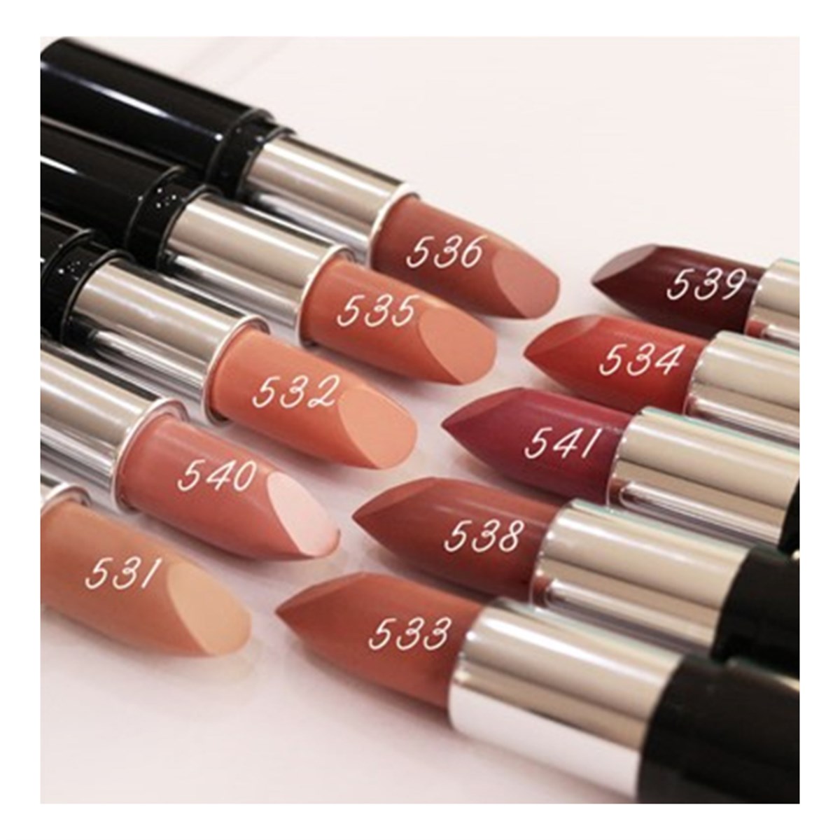 Pastel Nude Lipstick Ruj No.532 - Platin