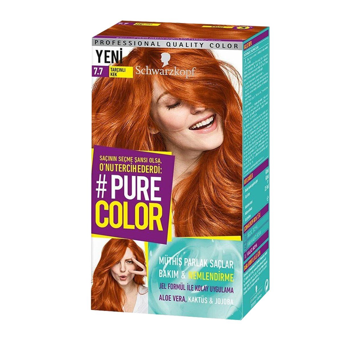 Pure Color Set Saç Boyası 7.7 Tarçınlı Kek - Platin