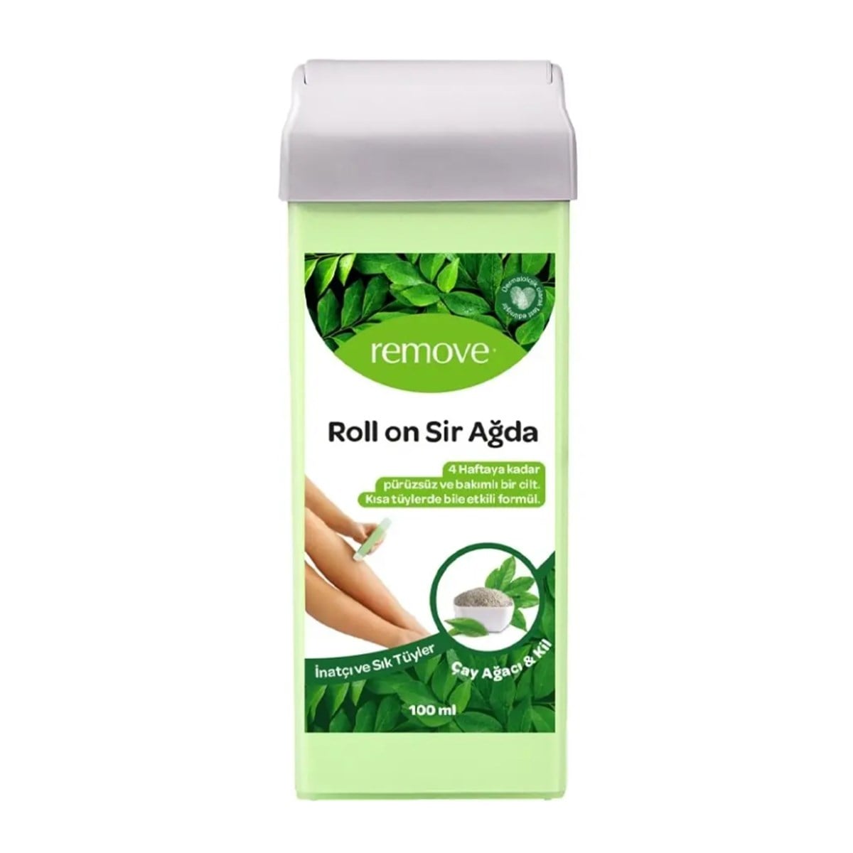 Remove Roll-on Sir Ağda Çay Ağacı&Kil İnatçı ve Sık Tüyler 100ml