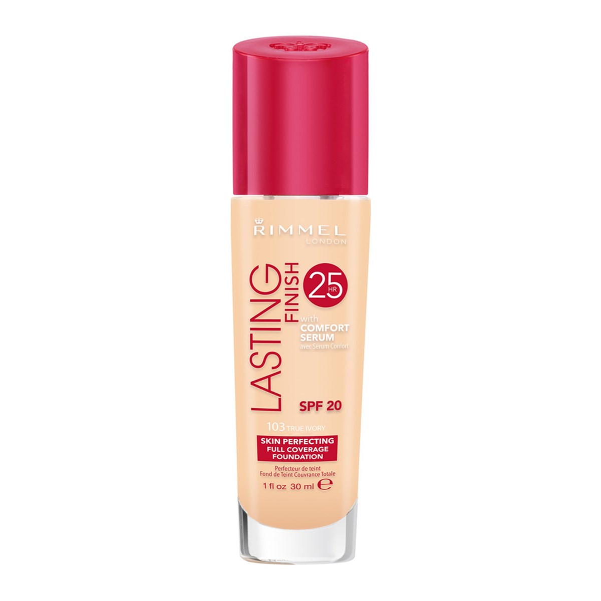 Rimmel London Lasting Finish 25Hr Fondöten 103 True Ivory