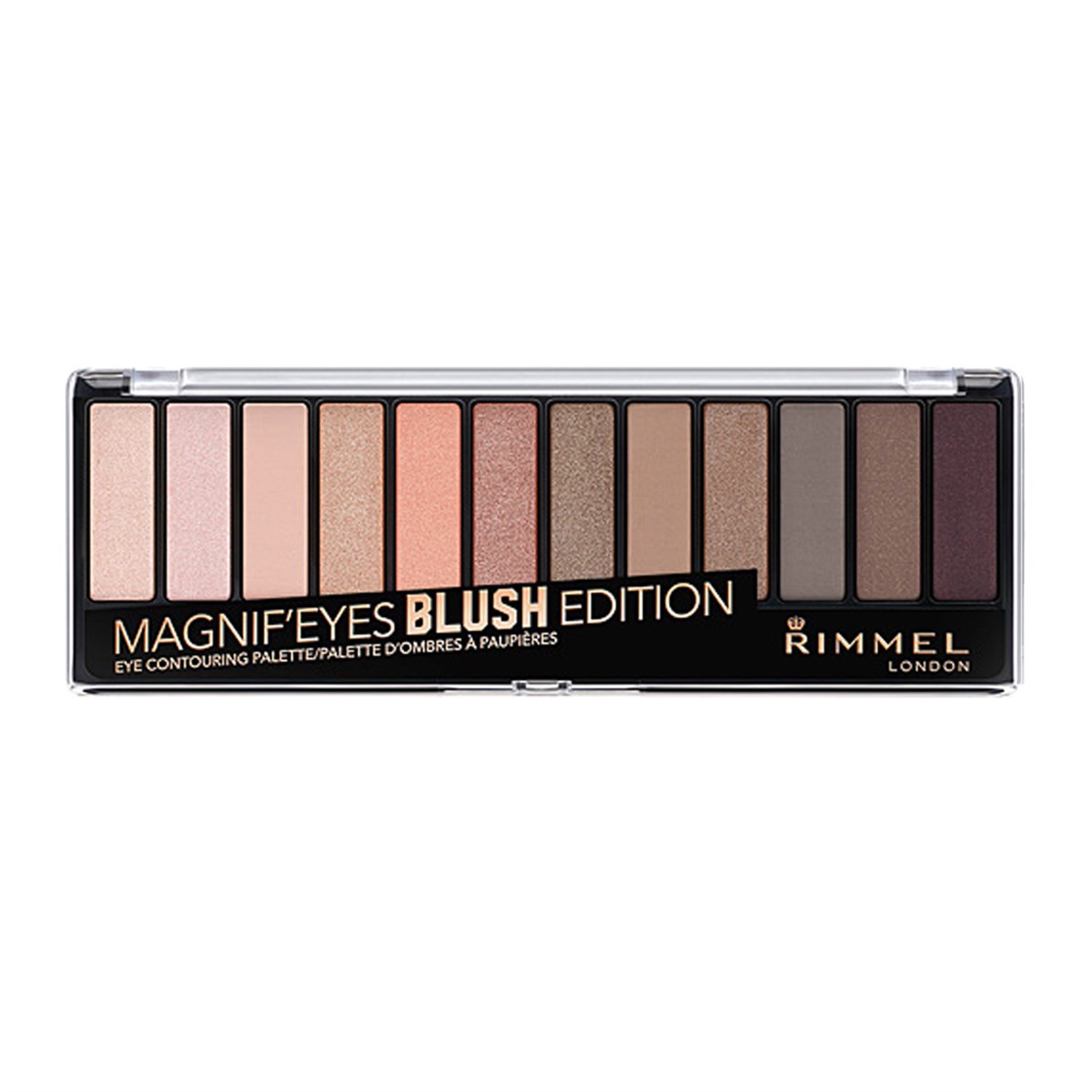 Rimmel London Magnif'Eyes Far Paleti 12'li Blush