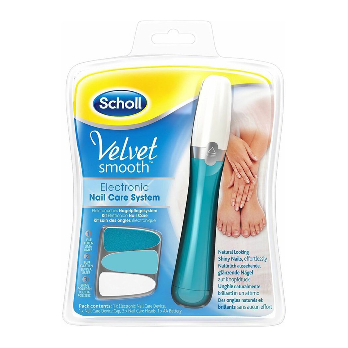 Scholl Velvet Smooth Elektronik Tırnak Bakım Seti