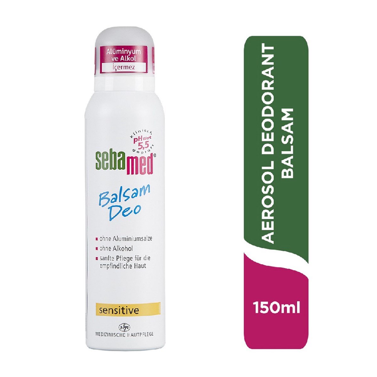 Sebamed Deodorant Balsam Sensitive Kadın 150ml - Platin