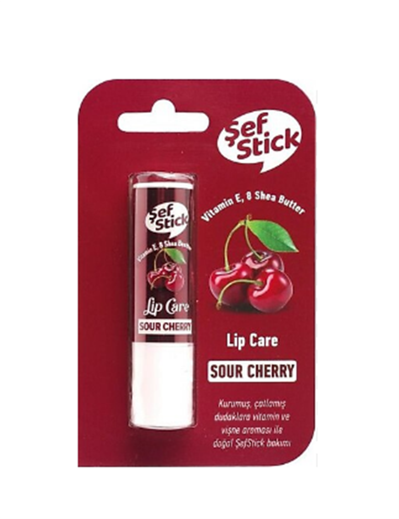 Şef Stick Lip Care Vişne