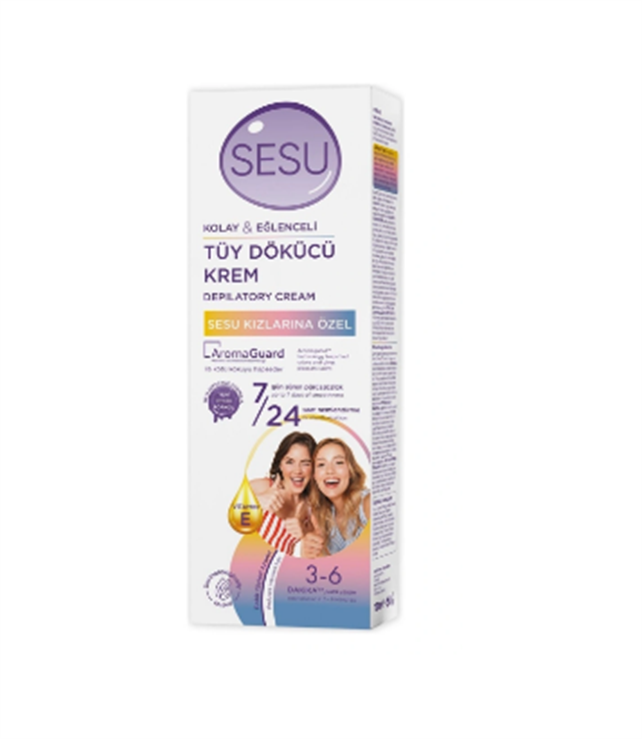 Sesu Tüy Dökücü Krem Sesu Kızlarına Özel 100 ml