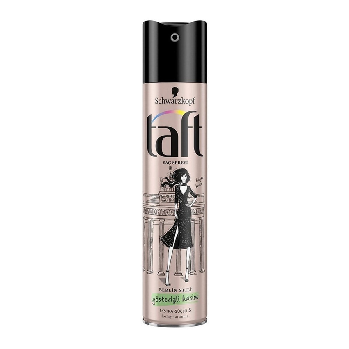 Taft Berlin Stili Gösterişli Hacim Ekstra Hacim 3 250 ML.