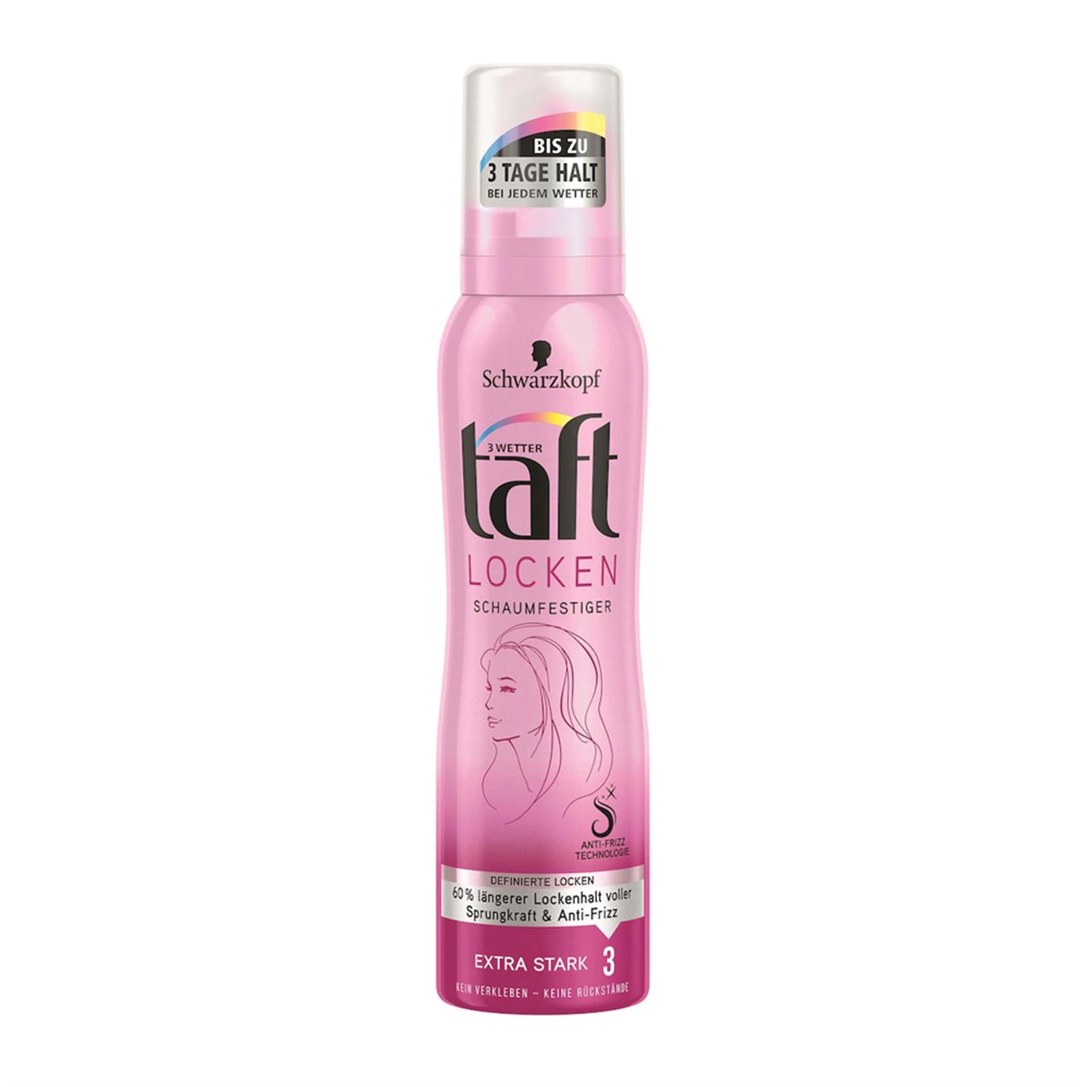 Taft Curl Ekstra Güçlü Saç Köpüğü150 Ml