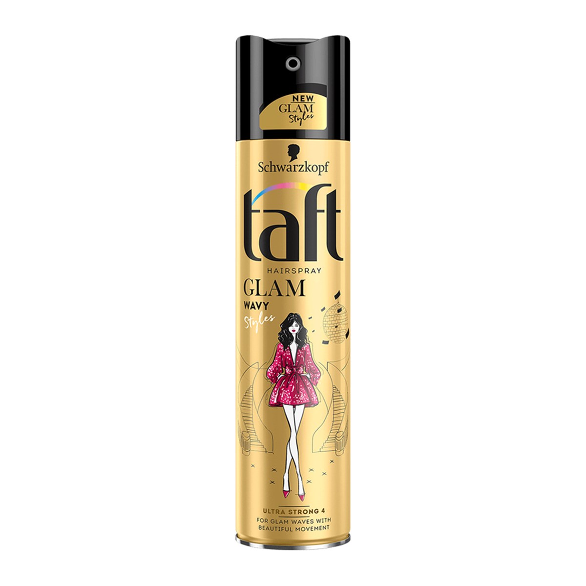 Taft Glam Ekstra Güçlü Tutuş Saç Spreyi 250 ml 