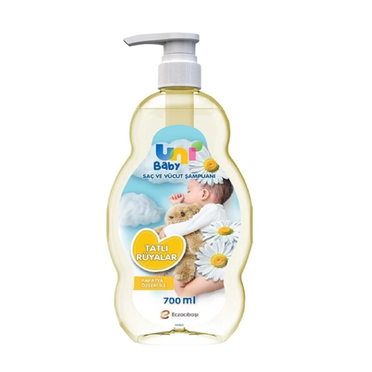 Uni Baby Papatya Özlü Bebek Şampuanı 700 ml