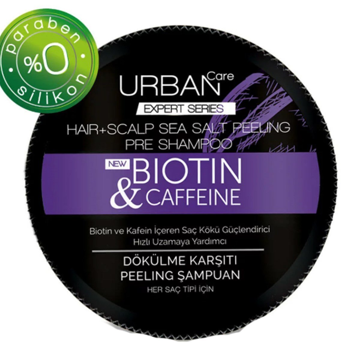 Urban Care Şampuan Biotin & Kafein Dökülme Karşıtı Peeling 200 ml - Platin