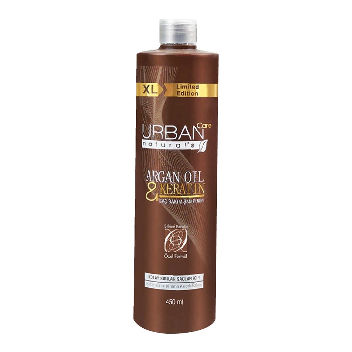 Urban Care Şampuan Argan Oil & Keratin Kolay Kırılan Saçlar 450 ml - Platin