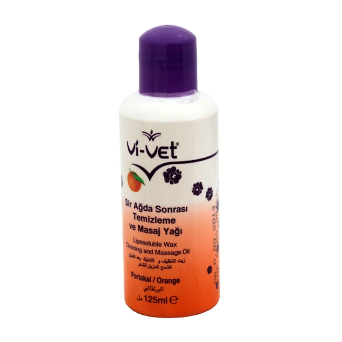 Vivet Sir Ağda Sonrası Temizleme Ve Masaj Yağı Portakal 125 ml