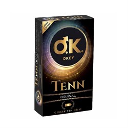 Okey Tenn Prezervatif 10'lu Non Lateks - Platin