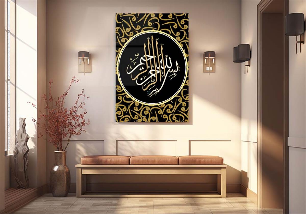 لوح زجاجي ديني