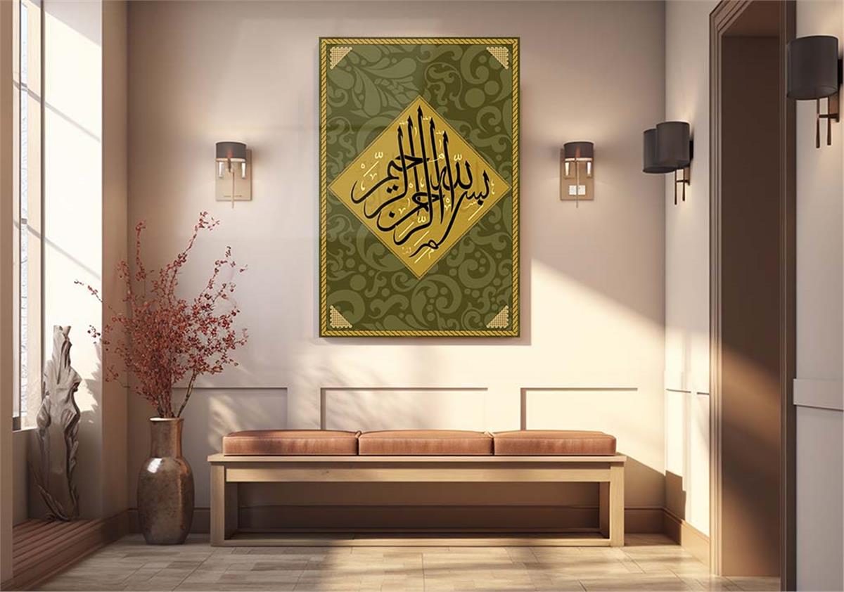 لوح زجاجي ديني