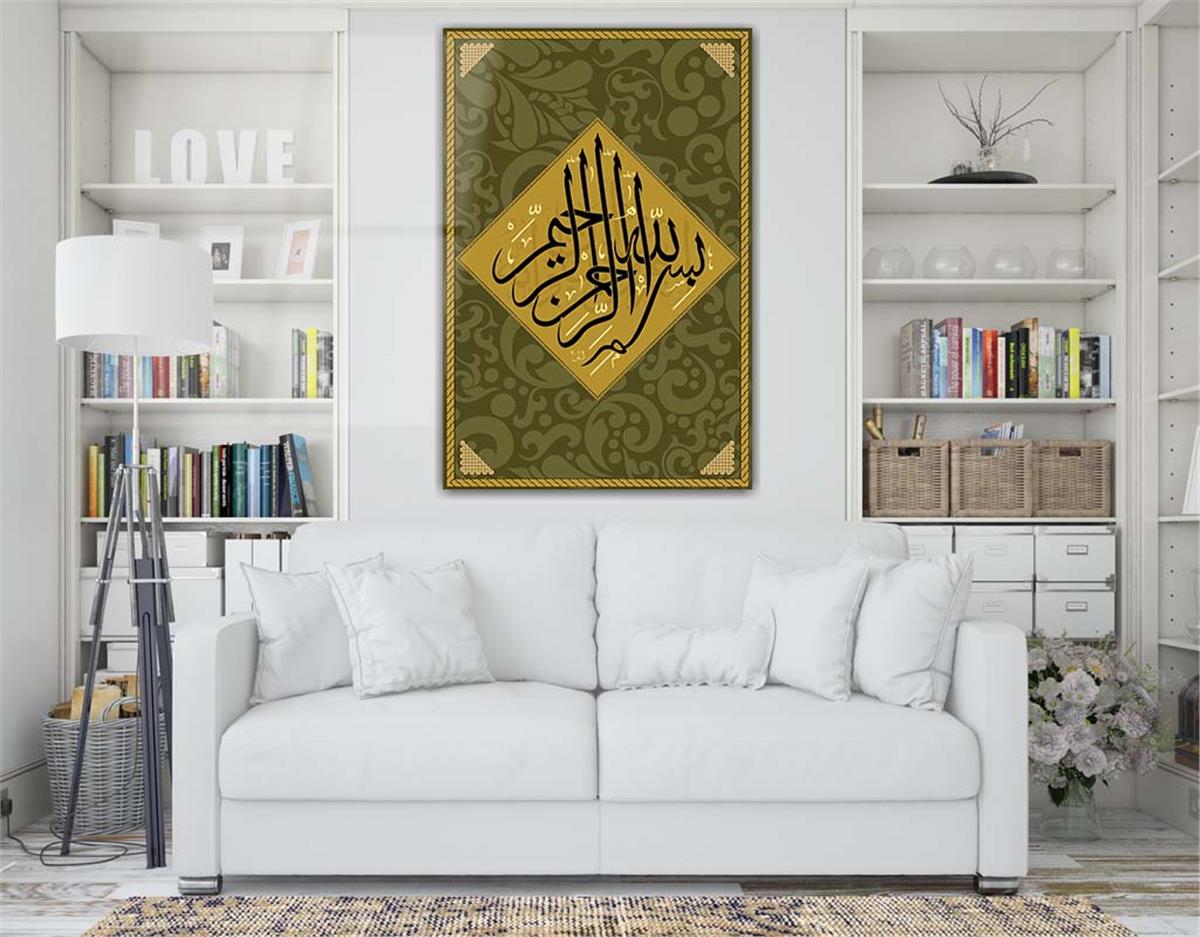 لوح زجاجي ديني