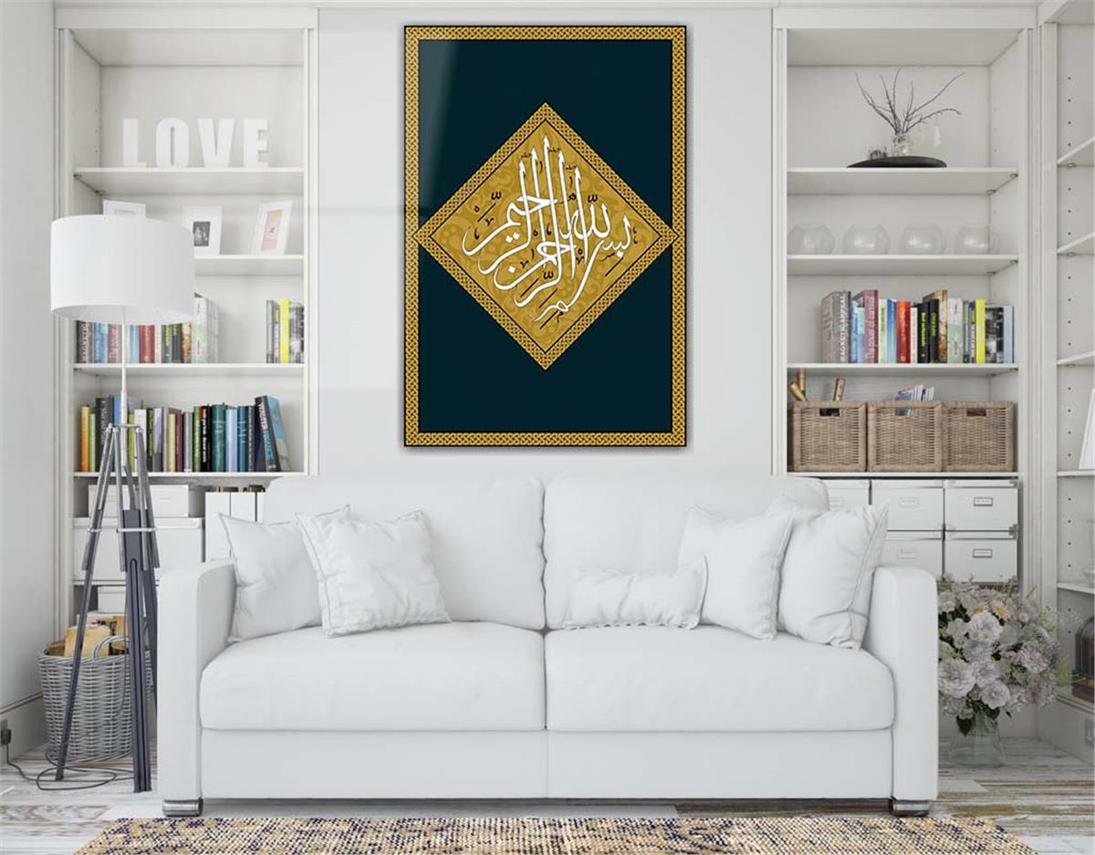 لوح زجاجي ديني