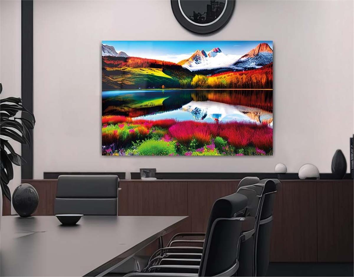 Thema Natur auf bedrucktem Glas 287