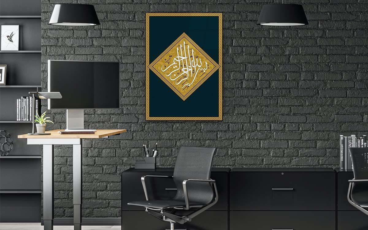لوح زجاجي ديني