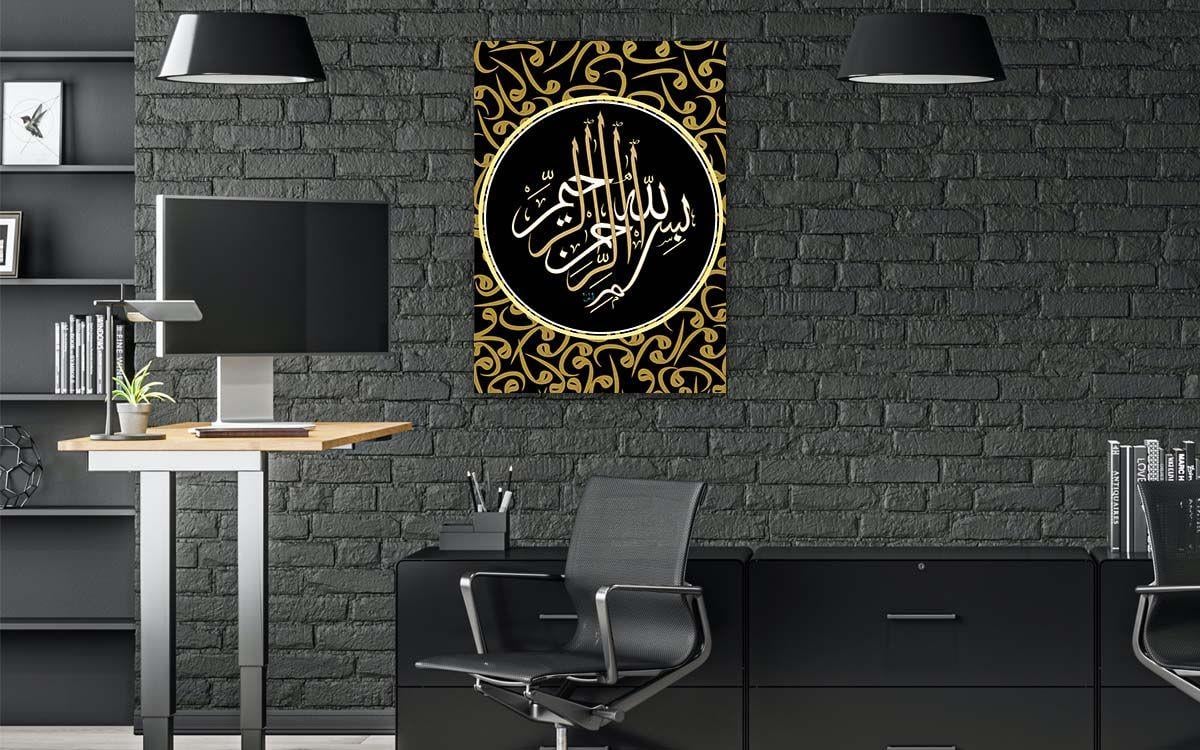 لوح زجاجي ديني