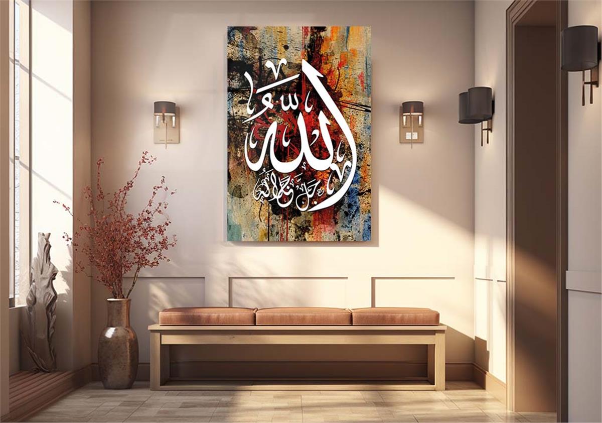 لوح زجاجي ديني