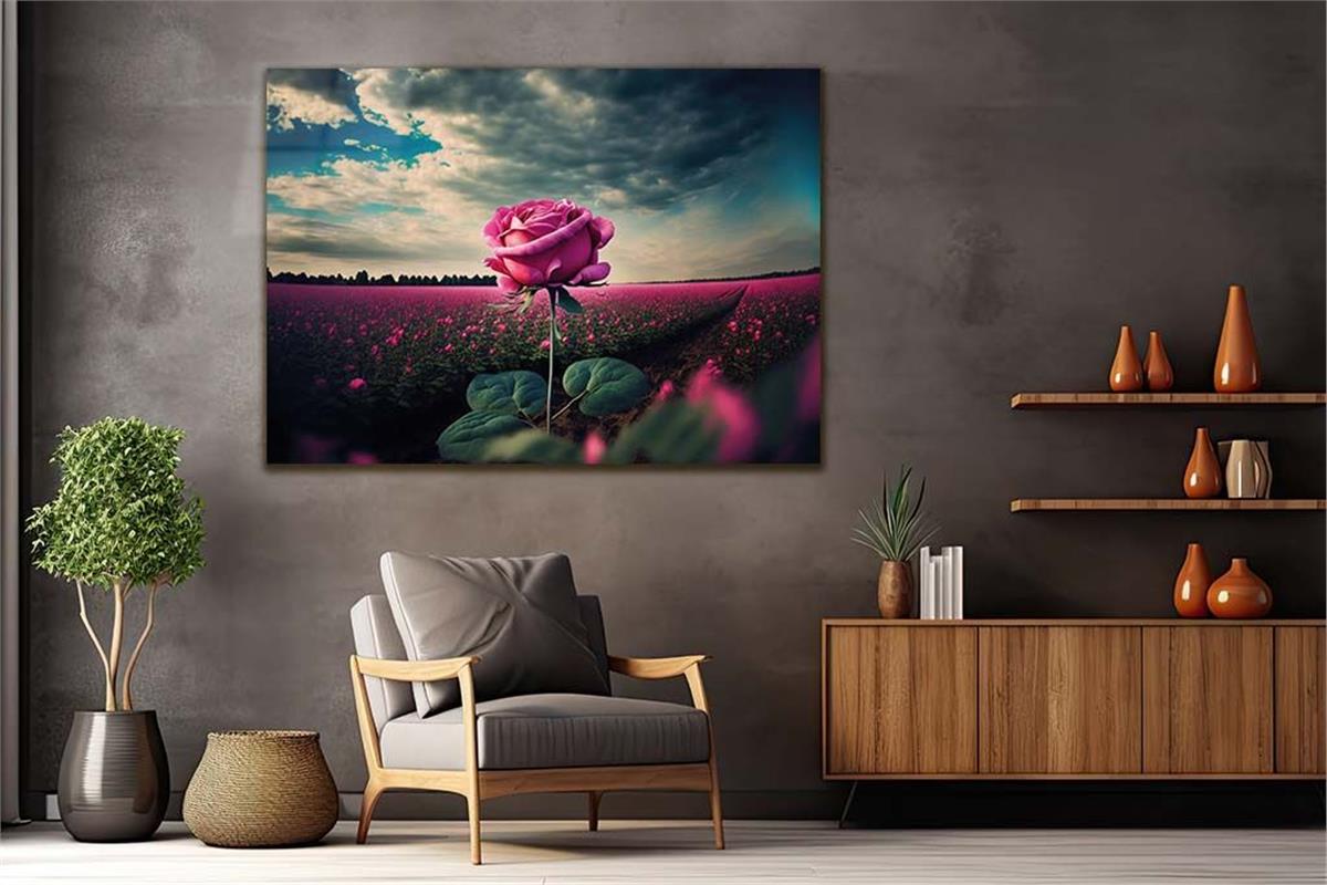 Thema Natur auf bedrucktem Glas 308