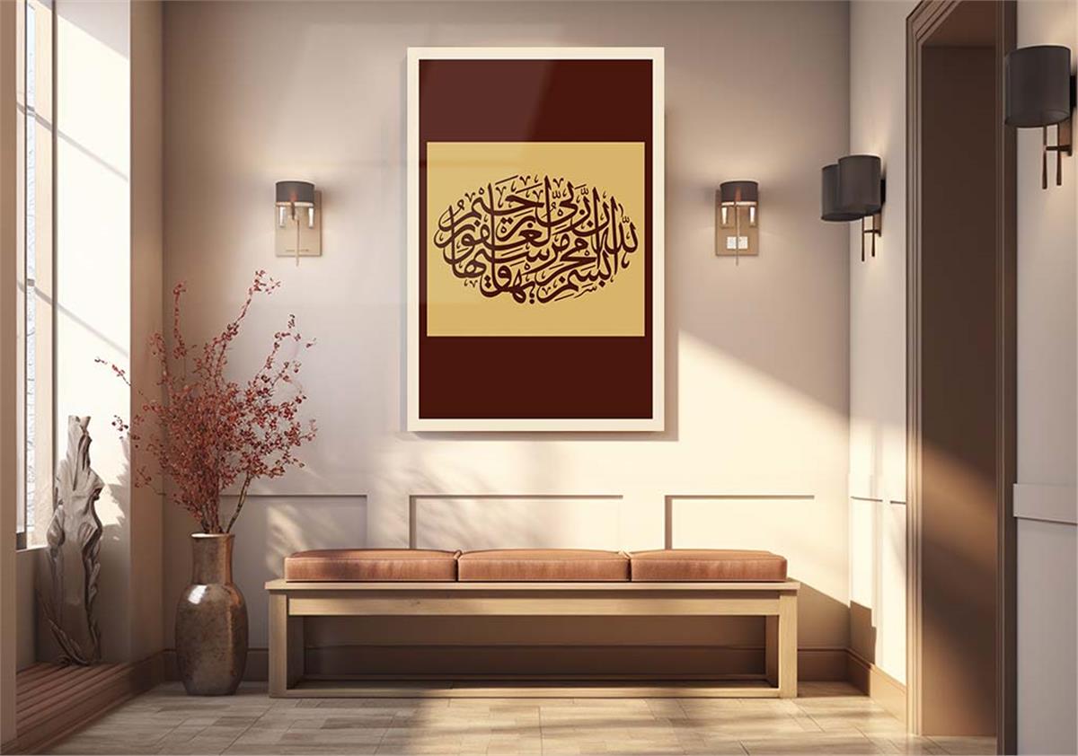 لوح زجاجي ديني