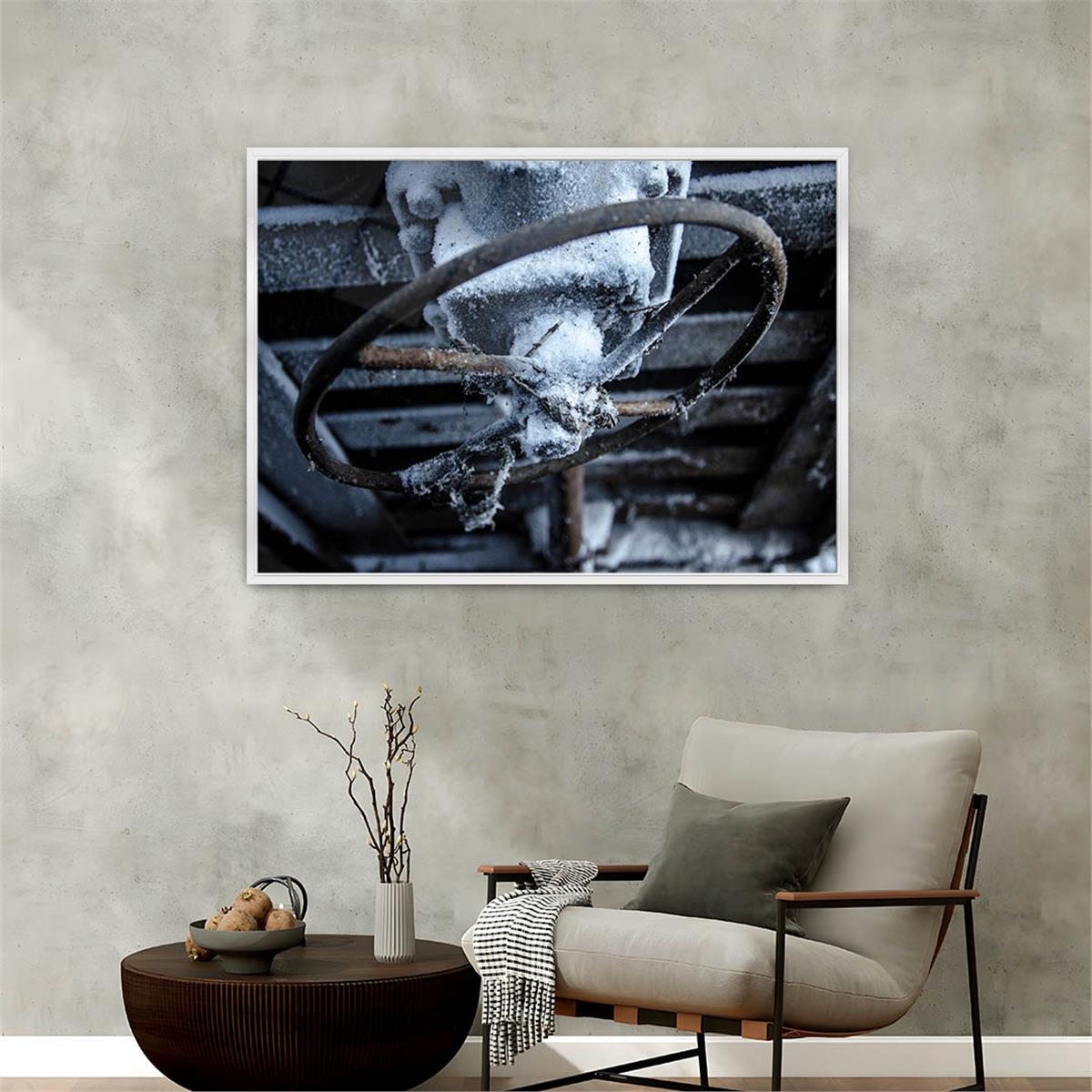 Aluminum-Framed Art-Themed Tempered Glass Wall Art 135