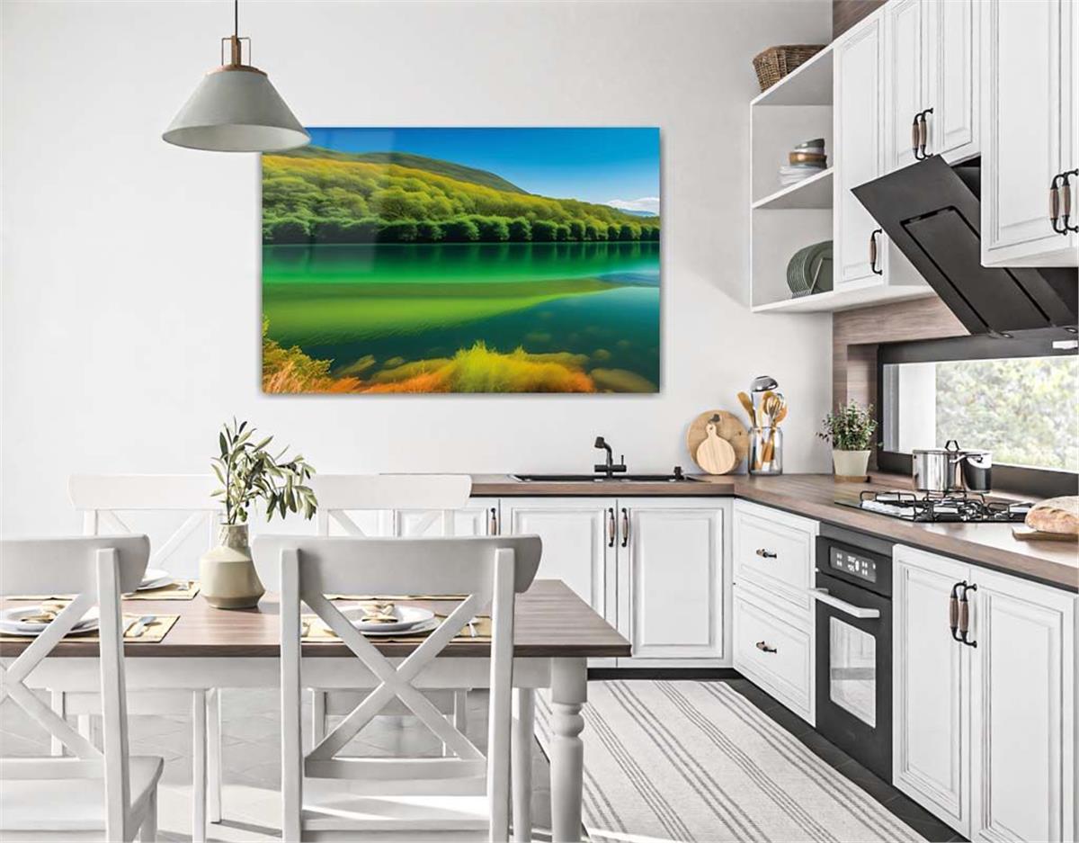 Thema Natur auf bedrucktem Glas 288