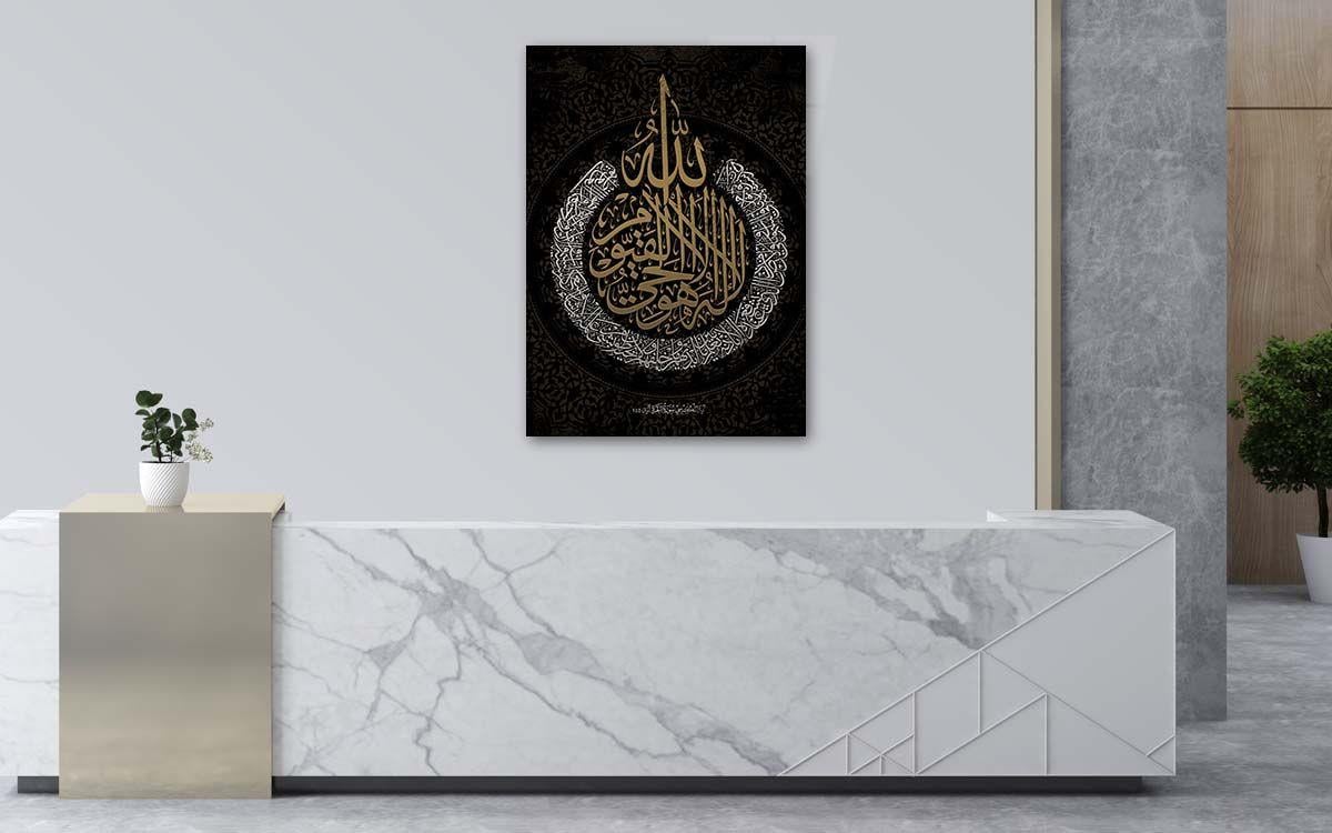 لوح زجاجي ديني