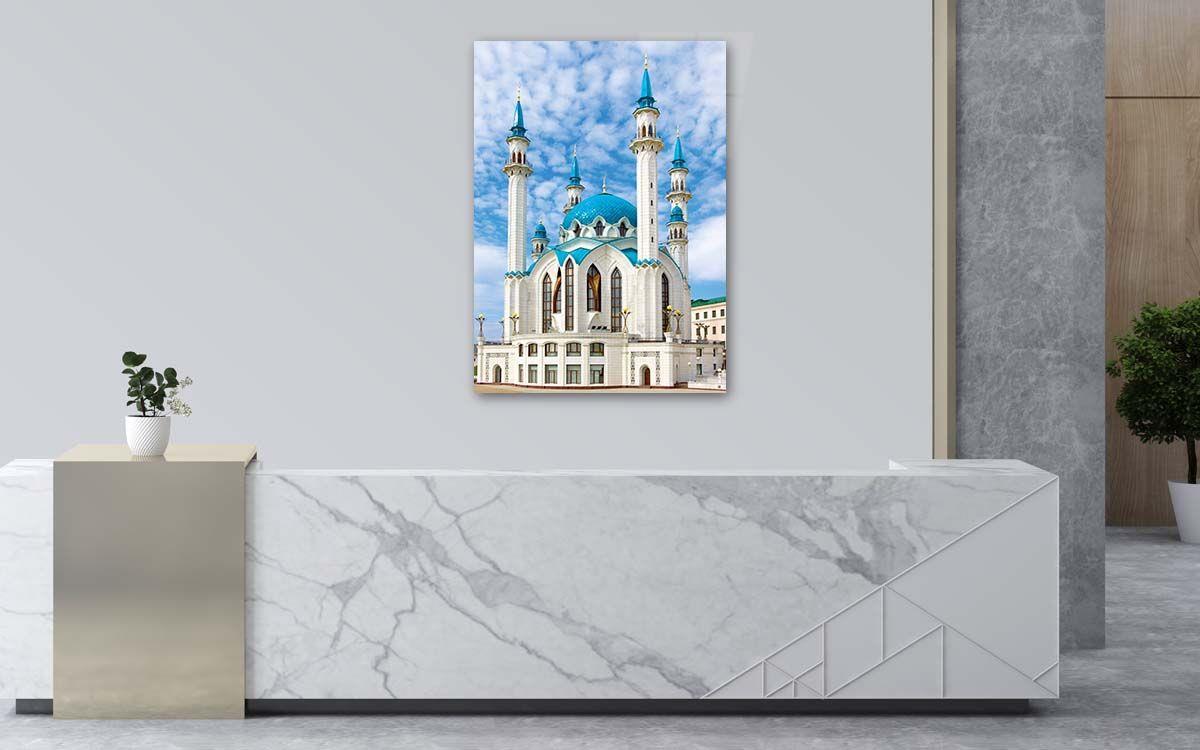 CAMİİ GÖRSELLİ CAM TABLO 