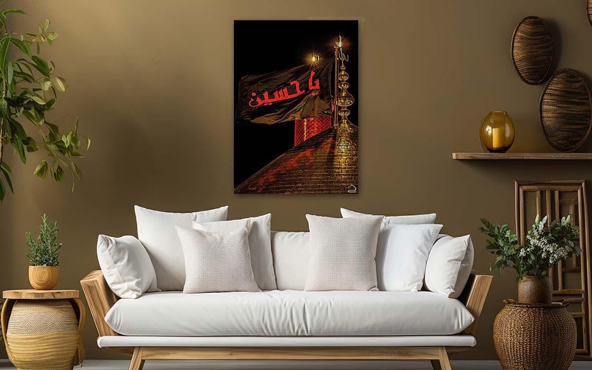 لوح زجاجي ديني