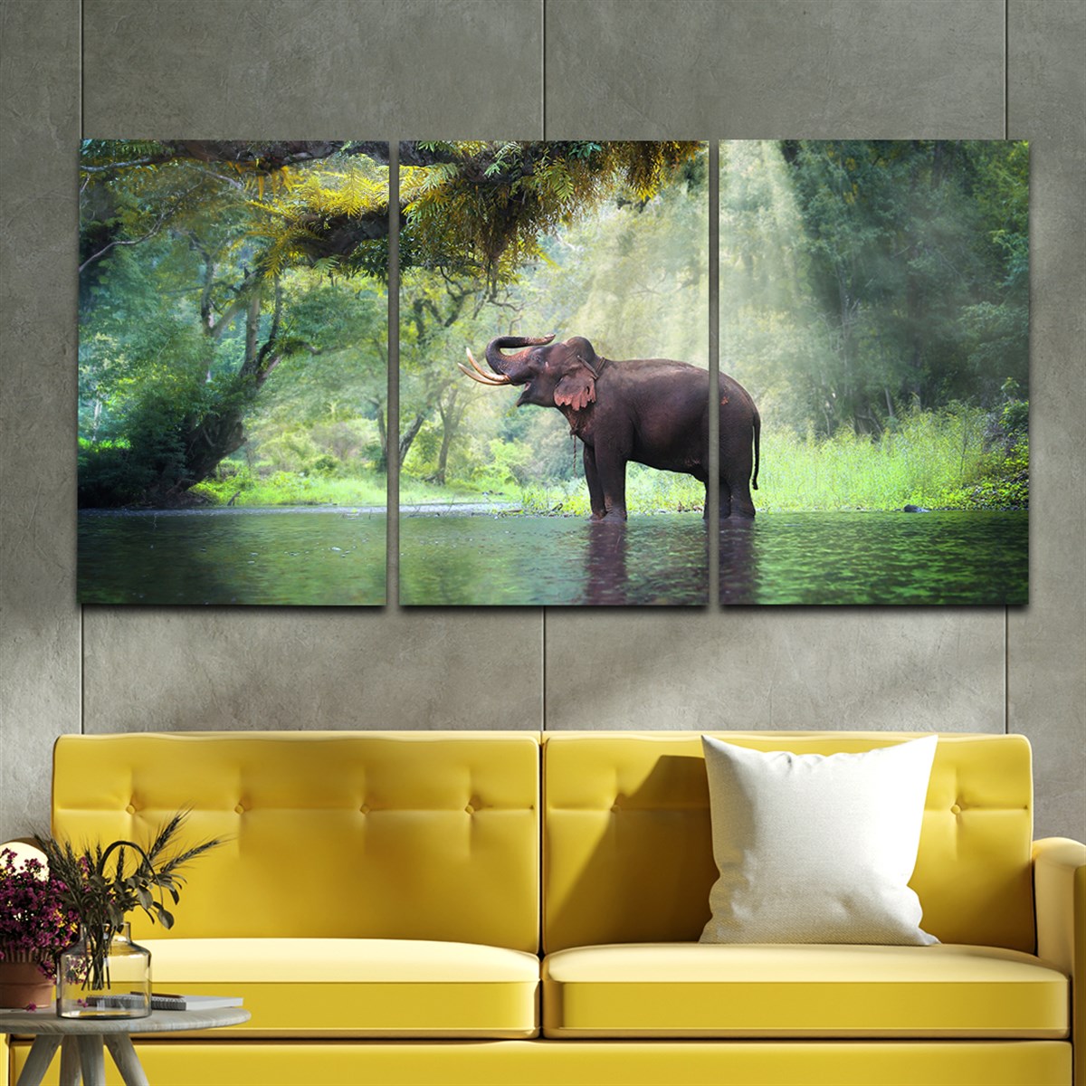 SANAT TEMALI CAM TABLO SETİ