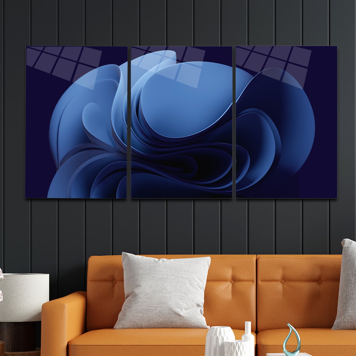 SANAT TEMALI CAM TABLO SETİ
