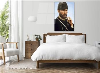 MUSTAFA KEMAL ATATÜRK GÖRSELLİ CAM TABLO