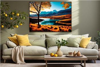 Thema Natur auf bedrucktem Glas 279
